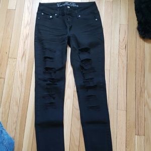 Vanilla star distressed jeans
